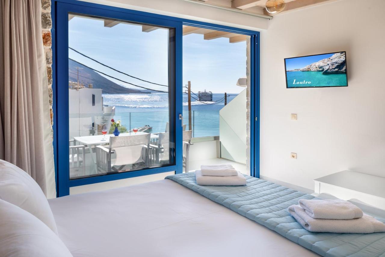 Molos Apartments Loutrón Ngoại thất bức ảnh